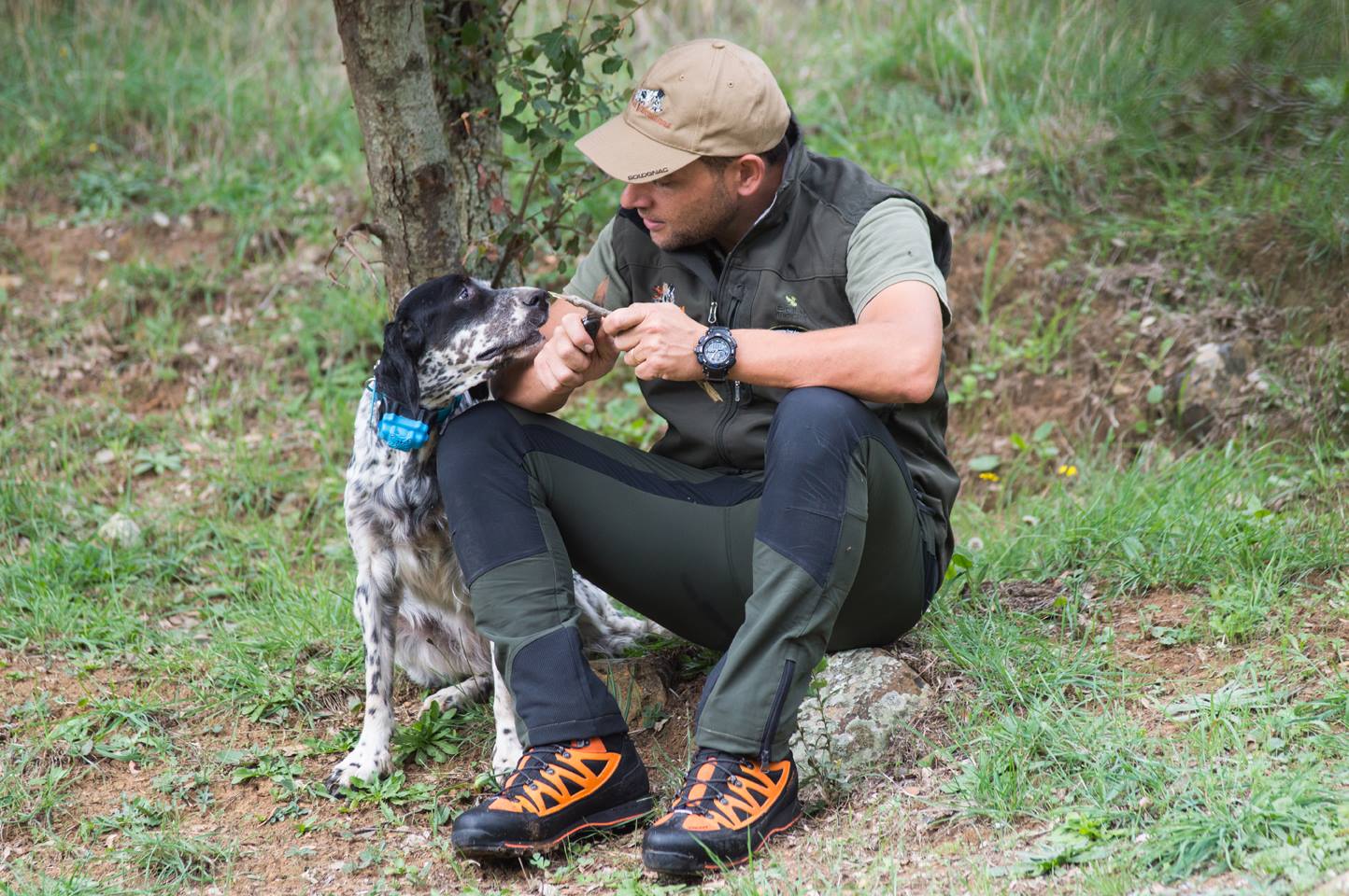 BOTA CRISPI ASCENT GTX ORANGE BLACK - Imagen 2