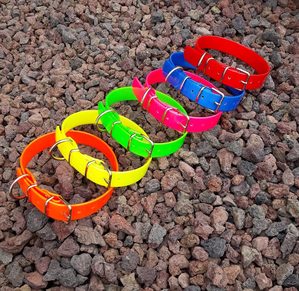 COLLAR PERRO POLIURETANO MUY POLIVALENTE Y MULTIFUNCIÓNES DE 700MM X 25MM.