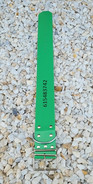 COLLARES PERRO GOMA LONA GRABADOS 25 CARACTERES - Imagen 10