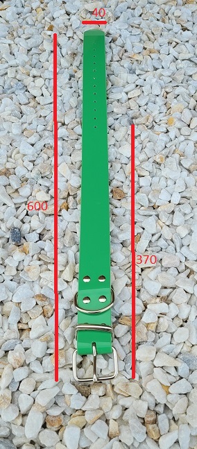 COLLARES PERRO GOMA LONA GRABADOS 25 CARACTERES - Imagen 3