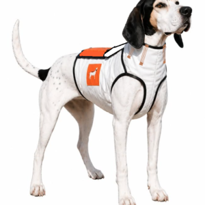 CHALECO PERRO AU BLANCO CON PROTECTOR NUCA
