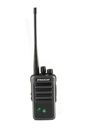 EMISORA VHF DYNASCAN RL-500 CON MICROAURICULAR-Con canales de -Galicia, Guipuzcoa, Castilla, Vizcaya,C.Valenciana, Asturias y León
