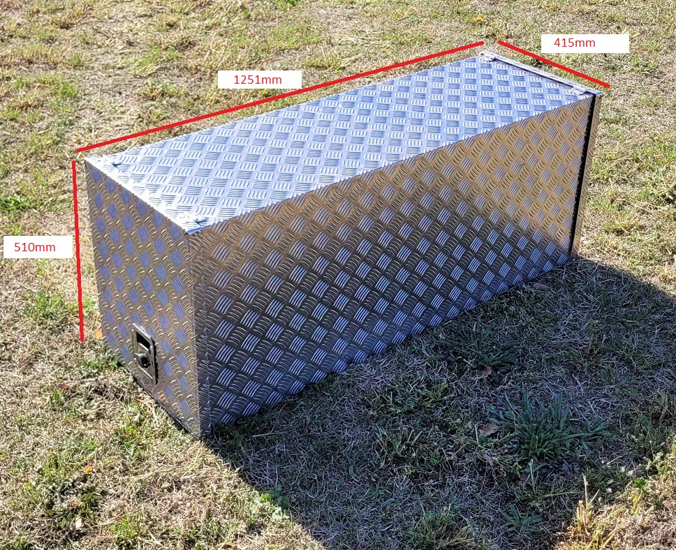 CAJA ALUMINIO ACCESORIOS 400X500X1250MM - Imagen 3