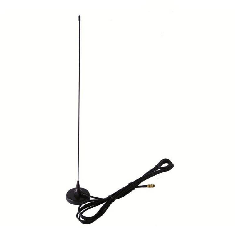 z-ANTENA EO 35V 50 cm. VHF CON IMÁN PARA COCHE, COMPATIBLE CON ASTRO Y ALPHA 100-200-300
